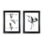 Wallity Cuadros Decorativos Enmarcados (Set de 2 piezas) de 35 x 45 cm